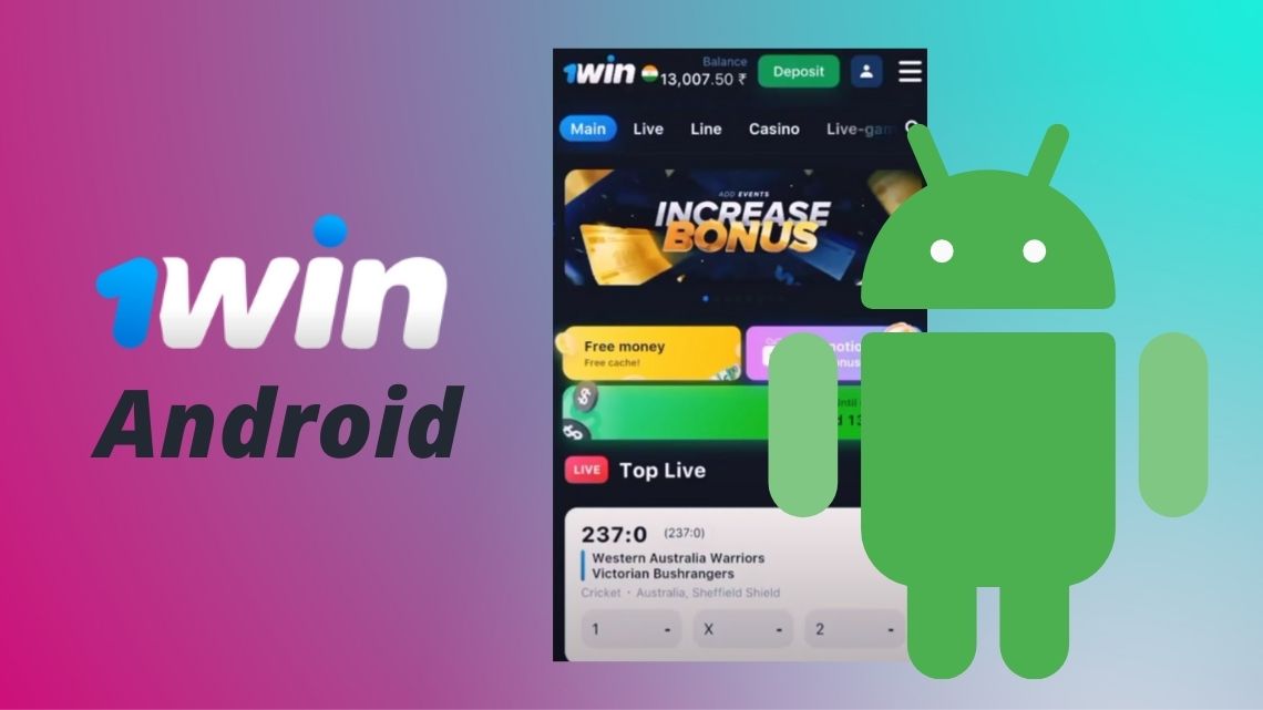 How to download the 1win India app for Android